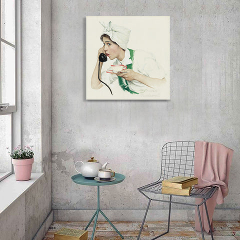 House Wife at Tea Time, Reproduction