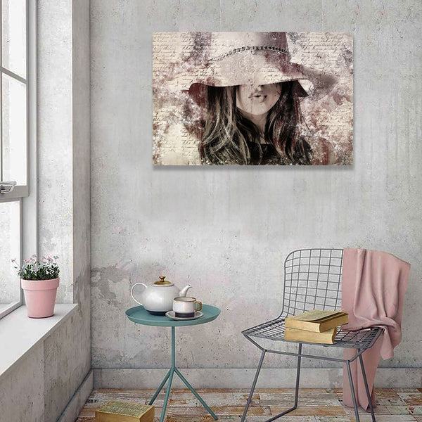 Woman with Hat, Photography