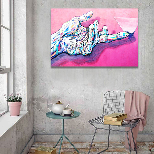 Hand of God, Graffiti