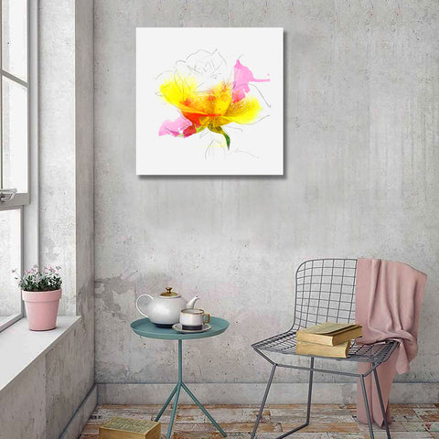 Hand-drawing Rose, Painting
