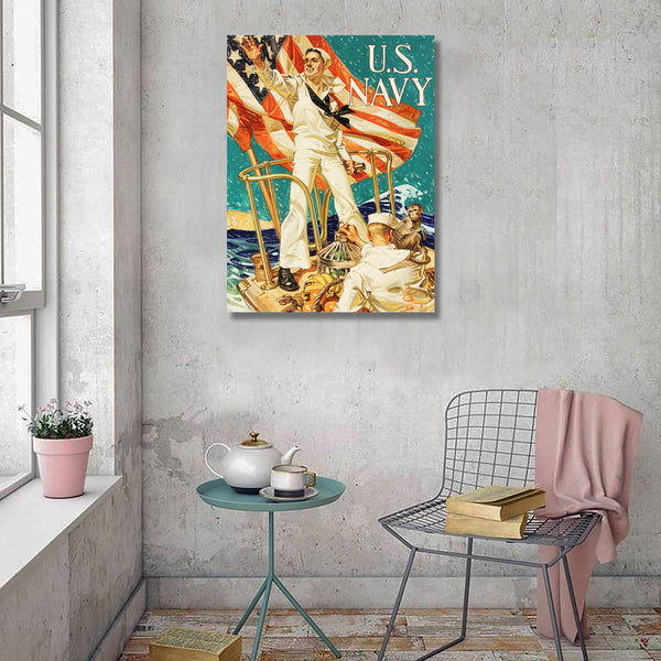 U.S. Navy Poster, Reproduction