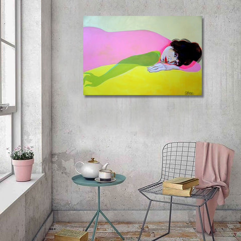 Siesta, Contemporary Painting
