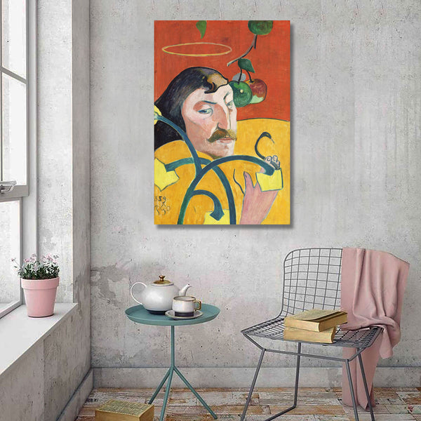 Self-Portrait with Halo and Snake, Reproduction