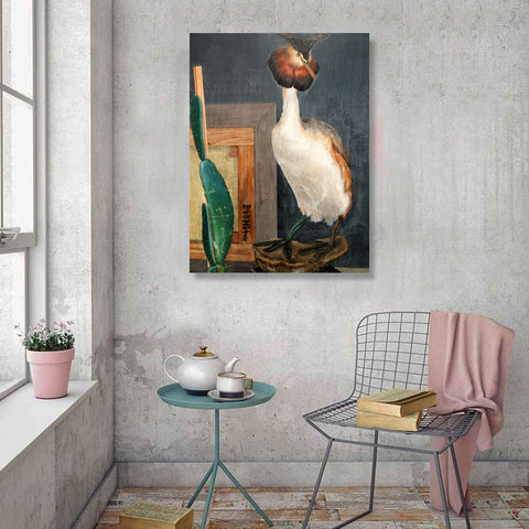 Still Life With a Great Crested Grebe, Reproduction