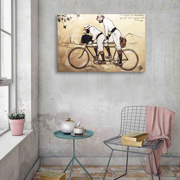 Ramon Casas and Pere Romeu on a Tandem, Reproduction