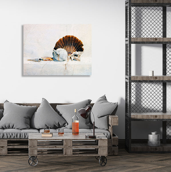 Shell Mural Still Life, Graffiti