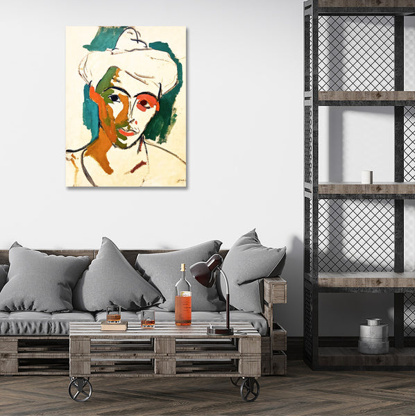 Portrait de Madame Matisse (1905), Reproduction