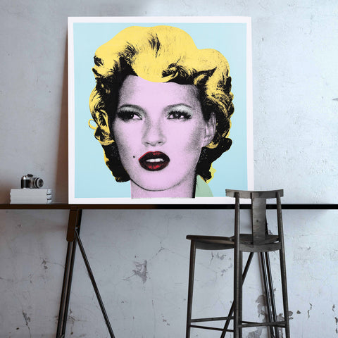 Banksy Kate Moss, Graffiti
