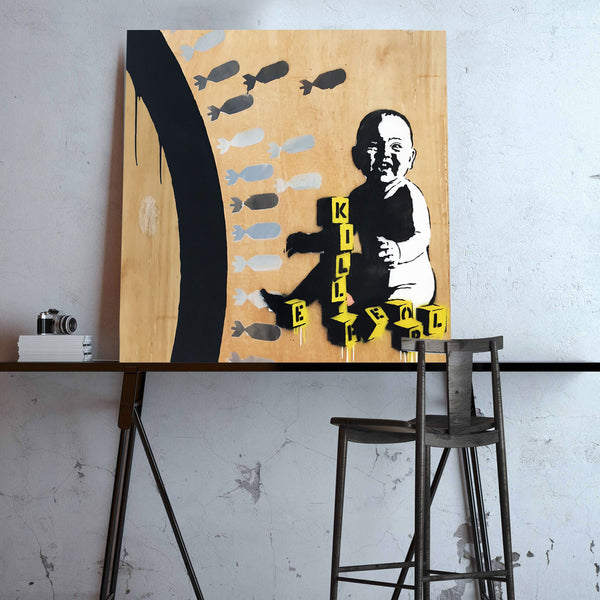 Kill People Baby, Graffiti