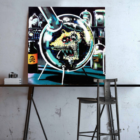 Banksy, Lab Rat, Graffiti