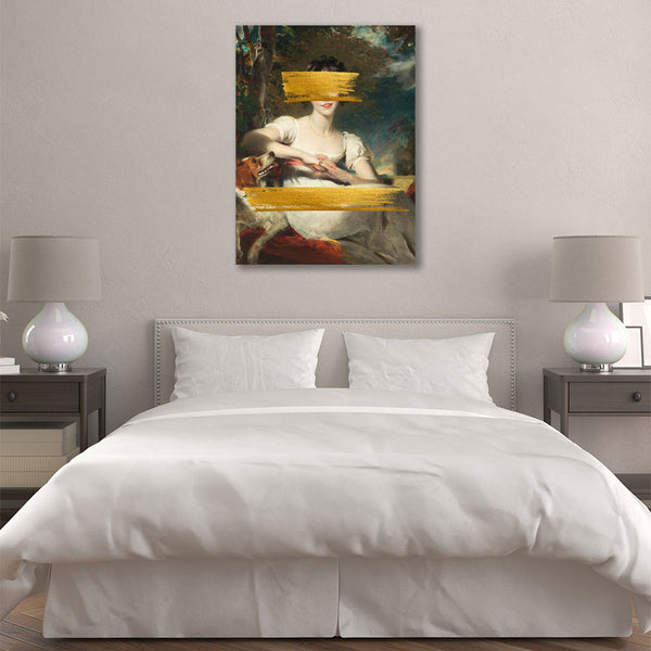 Gold Lady, Altered Art