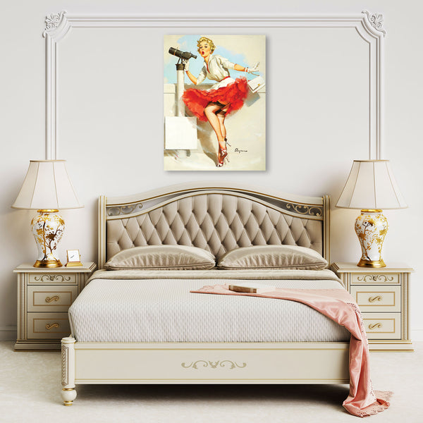 Pin-Up Girl, What a View