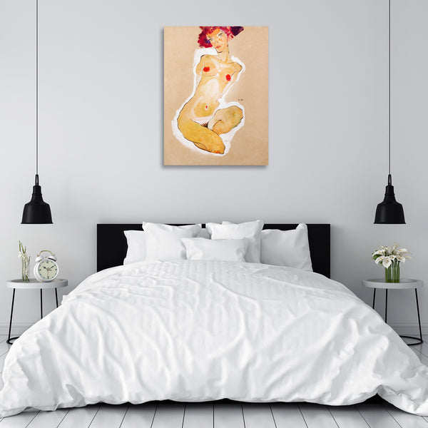 Squatting Female Nude, Reproduction
