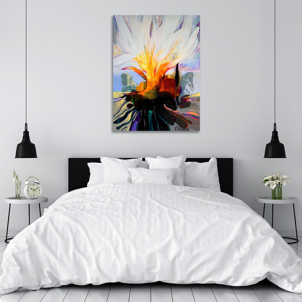 Flower W, Abstract Contemporary Art
