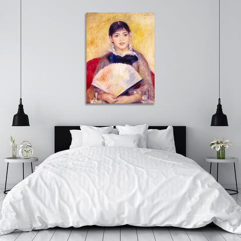 Girl With a Fan, Reproduction