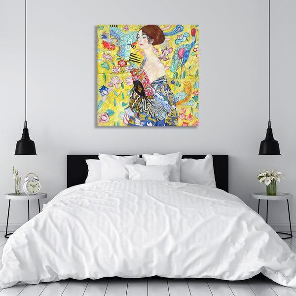 Lady With Fan, Reproduction