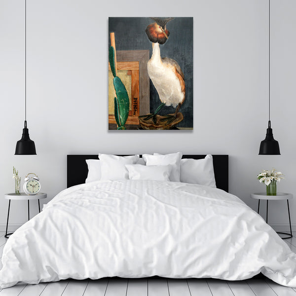 Still Life With a Great Crested Grebe, Reproduction