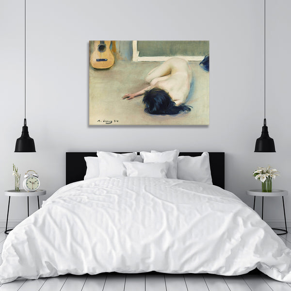 Nude With a Guitar, Reproduction