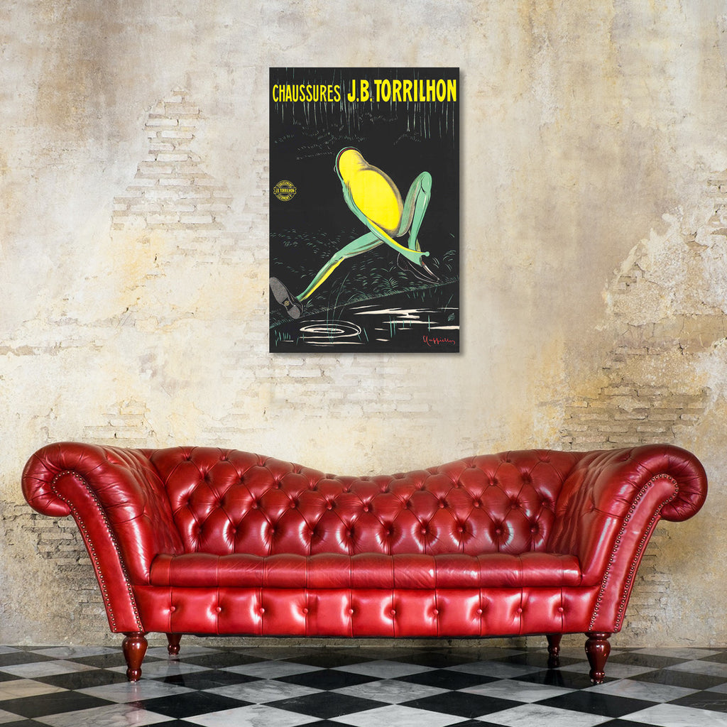 Chaussures J. B. Torrilhon (1906), Vintage Advertising Poster