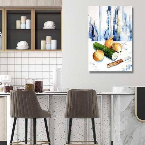 Vegetables, Watercolor Painting
