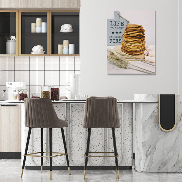 Eat Dessert First (Fresh Pancakes), Kitchen Poster