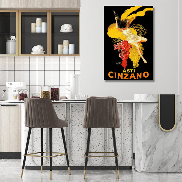 Cinzano Asti Aperitif, Vintage Advertising Poster