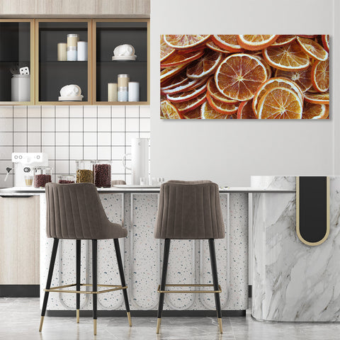 Dry Orange Slices Pattern, Photography