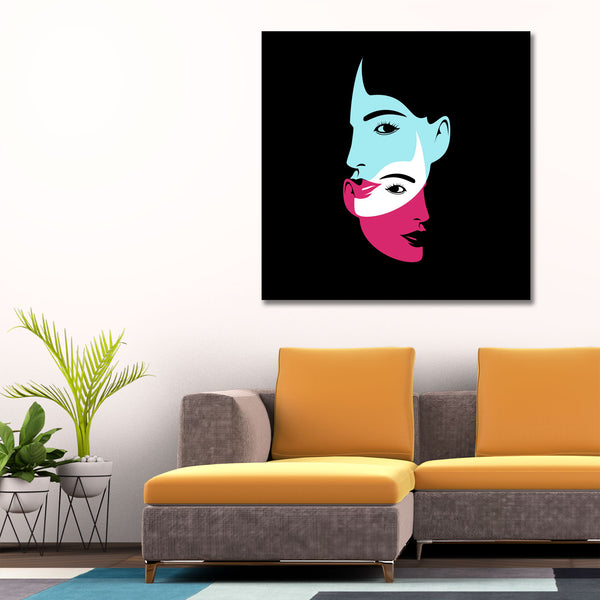 Double Face, Digital Art