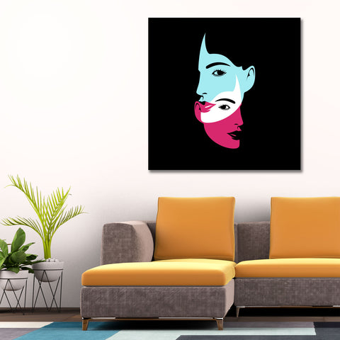 Double Face, Digital Art
