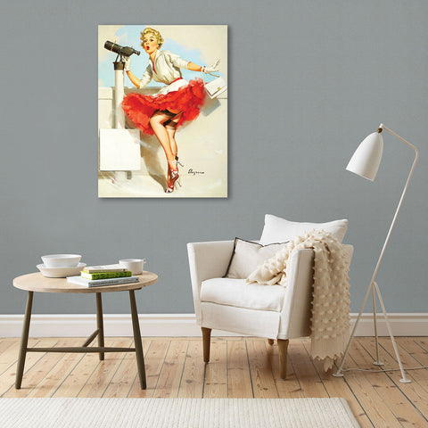 Pin-Up Girl, What a View