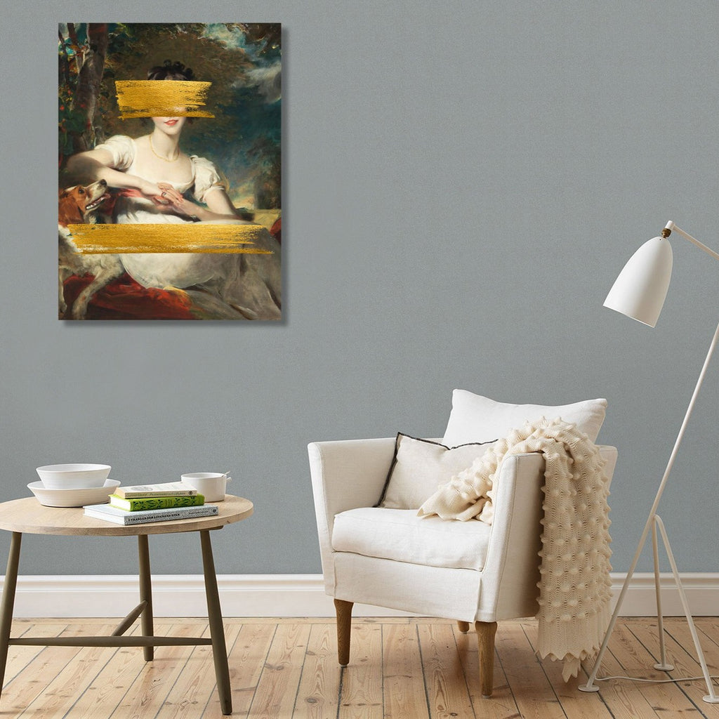 Gold Lady, Altered Art
