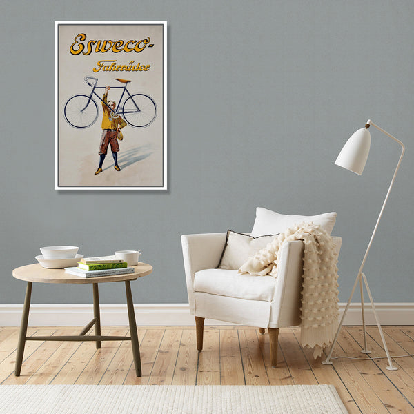 ESWECO, German Bike Vintage Poster
