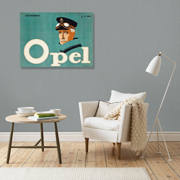Opel Auto Vintage Poster