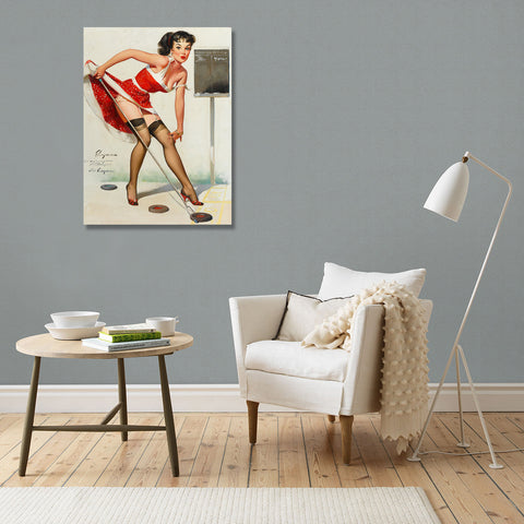 Pin-Up Girl, Aiming to Please (Shoving Off)