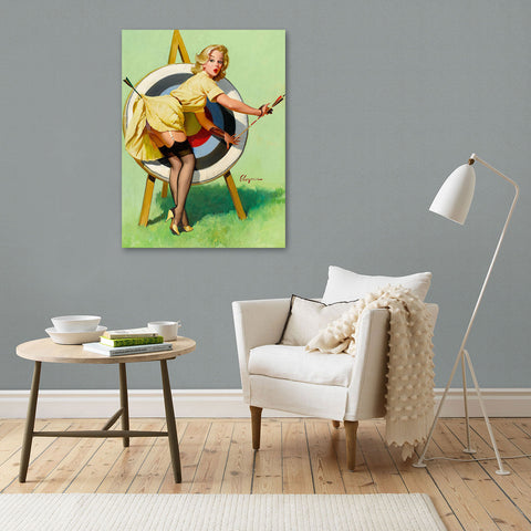 Pin-Up Girl, Near Miss (Right on Target)