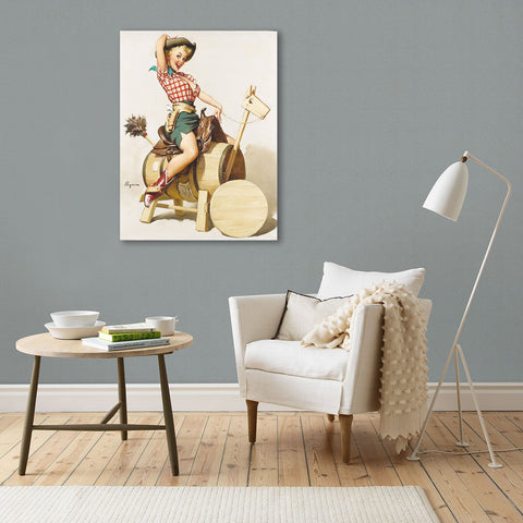 Pin-Up Girl, Sitting Pretty