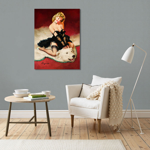 Pin-Up Girl, Bear Facts (A Modest Look; Bearback Rider)