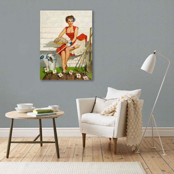 Pin-Up Girl, Girl in the Garden