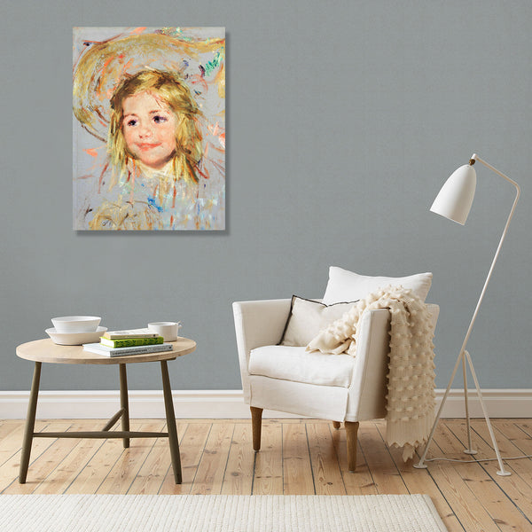 Head Of Smiling Child (Study For Mother And Child), Painting