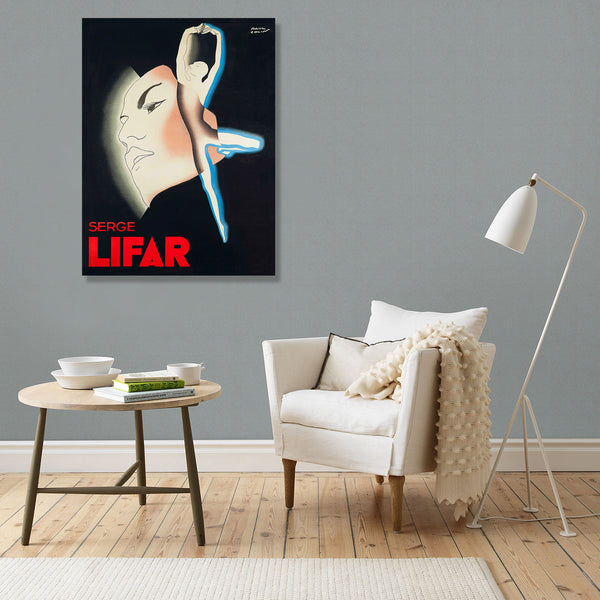 Serge LIFAR Vintage Ballet Poster