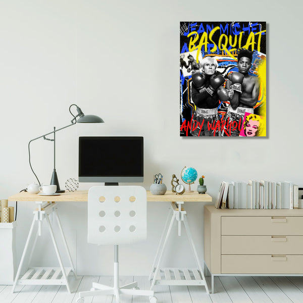 Portrait of Iconic Artists, Pop Art Poster