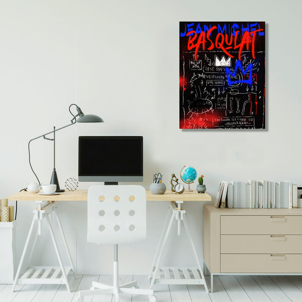 Pop Art Poster in Graffiti Style
