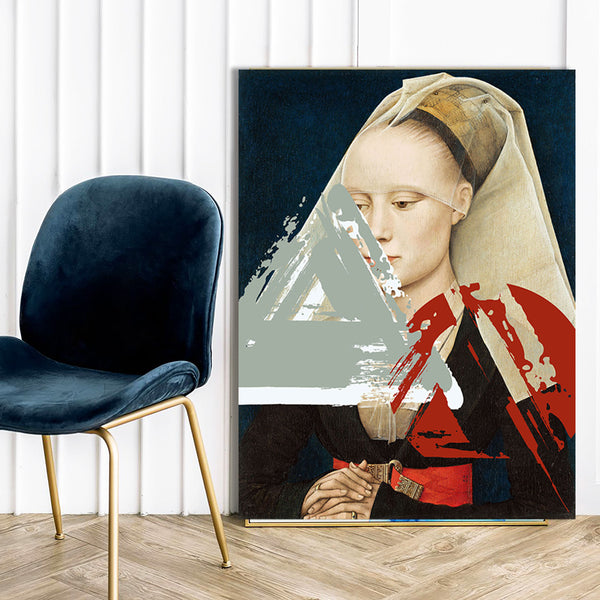 Portrait of a Lady by Rogier van der Weyden, Altered Art