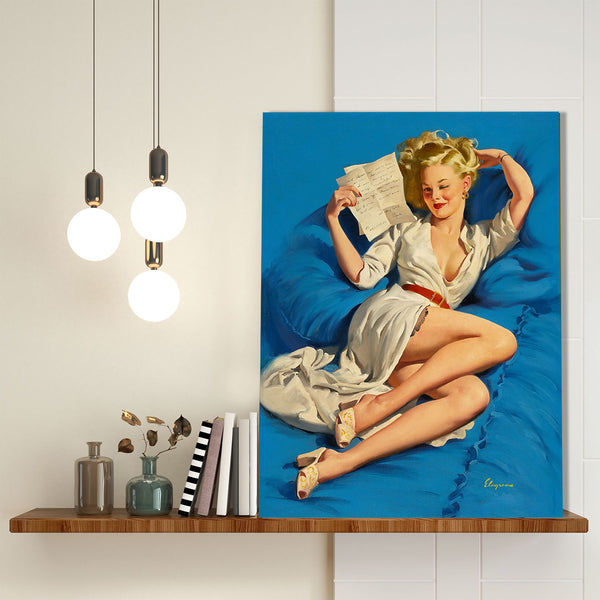 Pin-Up Girl, He Thinks I'm Too Good to Be True