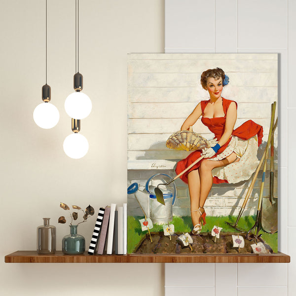 Pin-Up Girl, Girl in the Garden