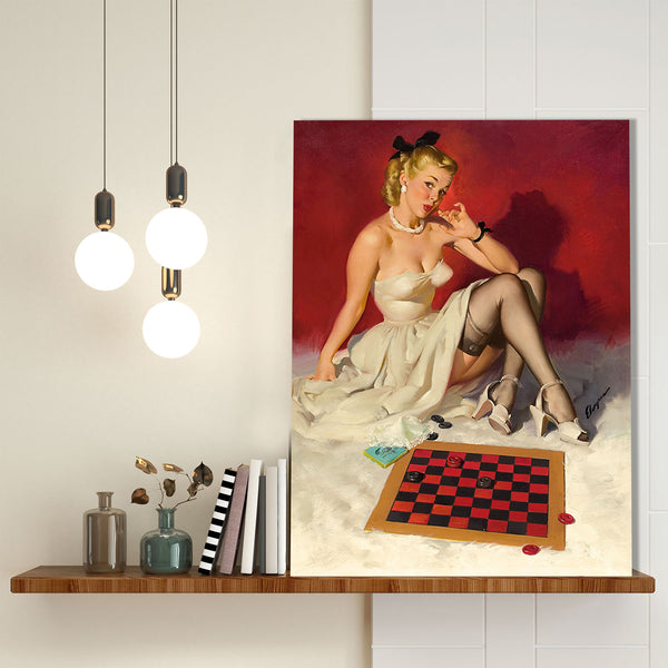 Pin-Up Girl, Check and Double Check (Now Don't Get Me in a Corner)