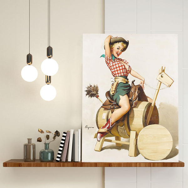 Pin-Up Girl, Sitting Pretty