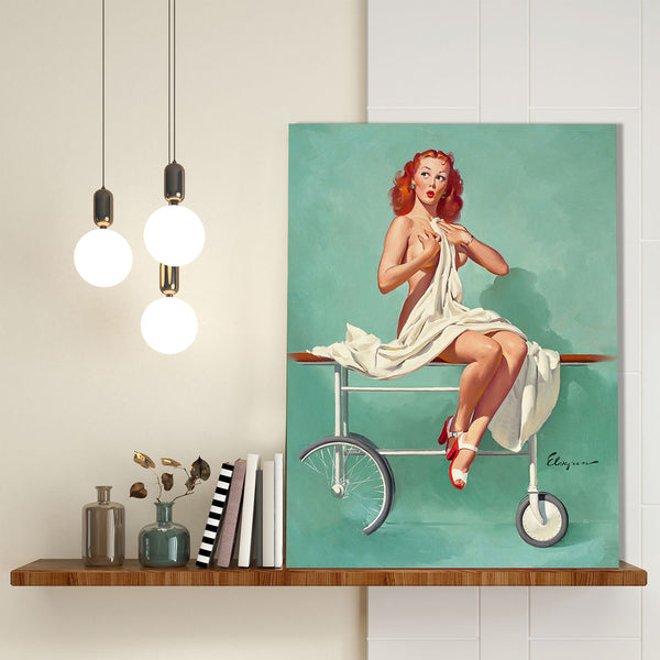 Pin-Up Girl, Doctor! Are All Those Fellows Interns?