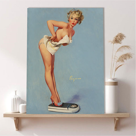 Pin-Up Girl, A Weighty Problem