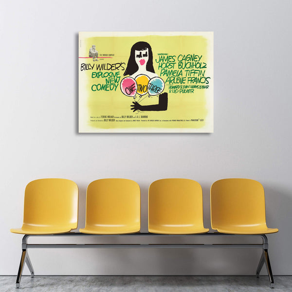 One, Two, Three (horizontal), Movie Poster